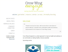 Tablet Screenshot of crowwingenergized.org
